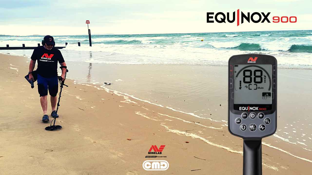 Beach Metal Detector - Equinox 900