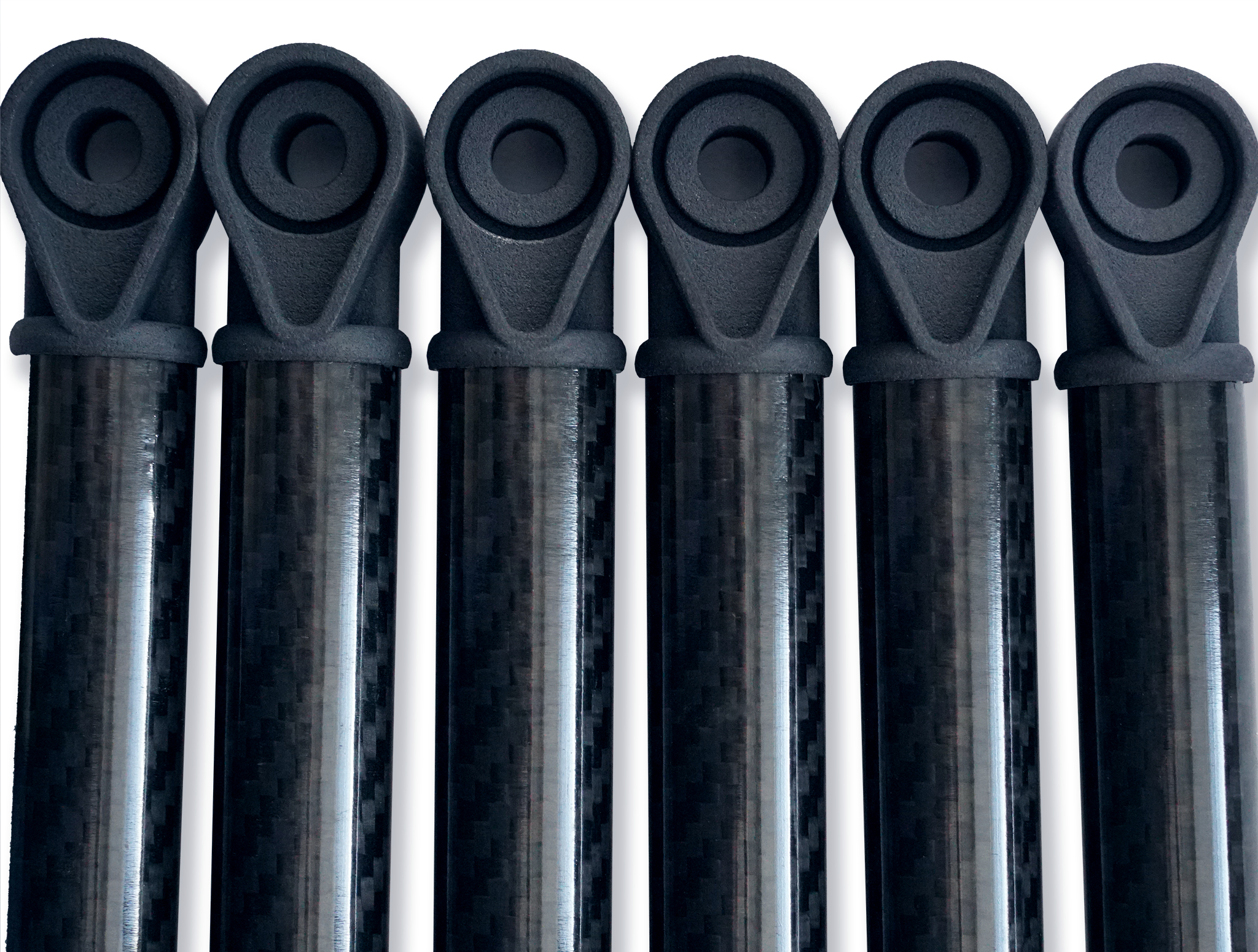 Carbon Fibre lower shafts with improved iso-tip design