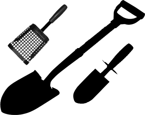 Metal Detecting Digging Tools and Scoops 